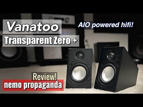 Bi-Amped & Beautiful! Vanatoo Transparent Zero+ Review!