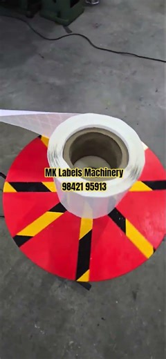 automatic japan make borcode label die punching machine supplyer #mklabelsmachinery