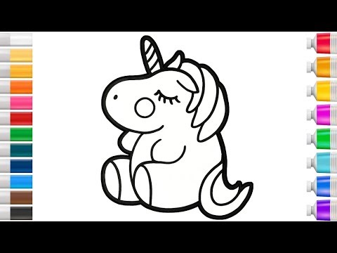 How to draw a unicorn | step by step