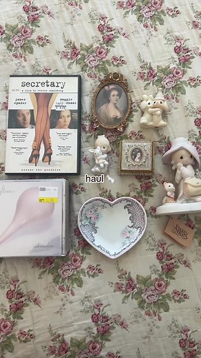 so happy to finally have secretary 2002 on dvd #film #physicalmedia #cds #preciousmoments #antiques #vintage #victorian #antiquestore #coquette #secretary2002 #fyp #fypシ