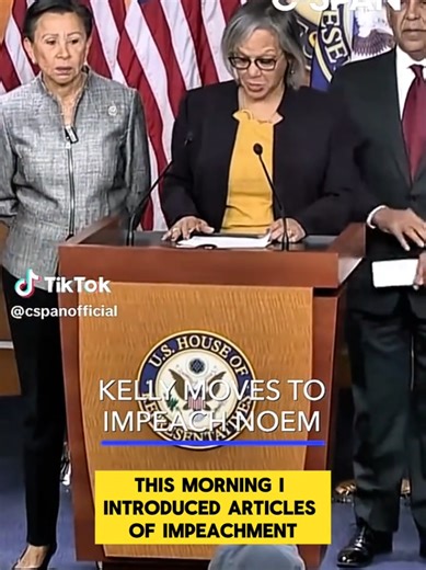 January 14, 2026: DAY 14 - The Guardian: Lauren Gambino & Joseph Gedeon Robin Kelly and other House Democrats move against homeland security secretary over ICE killing of Renee Good The Democratic representative Robin Kelly on Wednesday formally introduced articles of impeachment against Donald Trump’s homeland security secretary, Kristi Noem, following the fatal shooting of a US citizen by an immigration agent in Minneapolis last week. “Secretary Noem has brought her reign of terror to the Chic