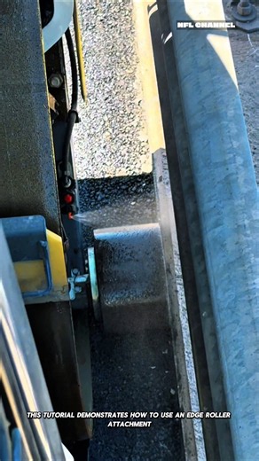 Asphalt Edge Compaction Guide#shorts #reels #construction #excavator