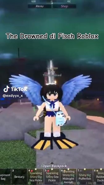 How to Obtain The Drowned Title in Fisch Roblox