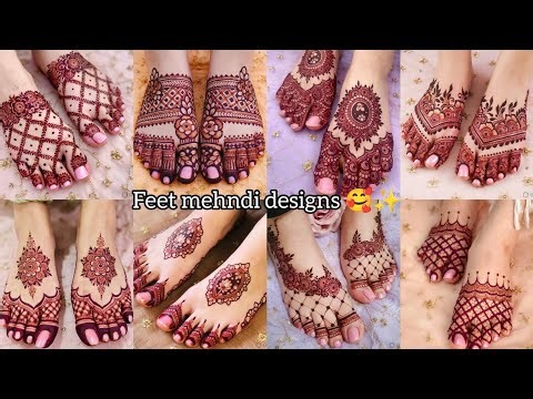 Latest Feet Mehndi Designs 2026 😍 | Simple & Bridal Foot Mehndi Ideas | mehndi design for feet