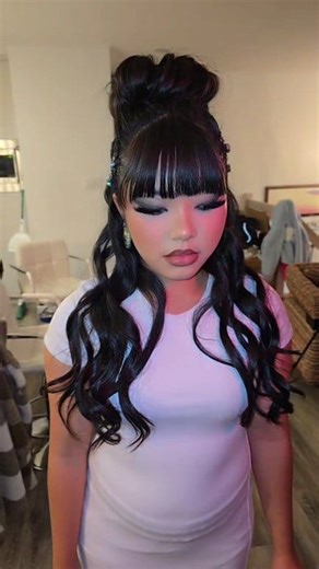 Helen had a photoshoot this evening with Beah and Keke as the models, with Alexandra Jarrett and chooch on the Camera!! They looked so beautiful! I did Beah's hair and Trisha Gardypie did Keke's hair! Cheyeanna did their make-up!! Everything turned out so amazing!! ❤️❤️ We're all heading out to VIFW next week! We're all so excited ✈️✈️. #indigenous #indigenousfashion #VIFW #blackmoonbeauty #fashionhair #fashionmakeup #beadwork #HelenOroDesigns | Stephanie Love