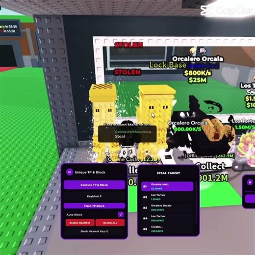 Steal a Brainrot Script 2026 – Instant Steal, Auto Block, Infinite Cash!