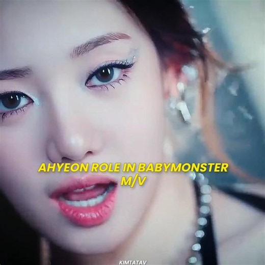 Ahyeon role in every babymonster m/v. #kpop#babymonster