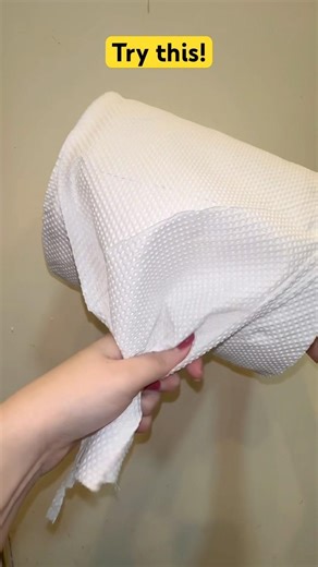 Easy and smart way to cut tissue paper!