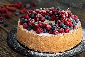 6.9K views · 276 reactions | Angel Food Cake is a delightful airy cake, fluffy like a cloud, with a white light crumb and a golden crisp crust that is simply amazing. Full recipe: https://bit.ly/36iByDA | Home Cooking Adventure | Facebook