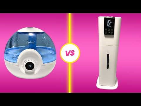 Humidifiers Compared: Raydrop Crescent vs. Hiswelle