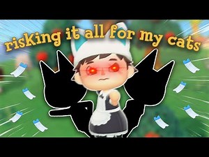 Risking it all for my cat dreamies | Animal Crossing: New Horizons