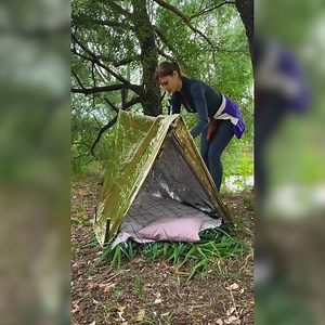 47K views · 54 reactions | Quick Shelter DIY Ideas for Your Hiking Rest Stops! | Green Bean | Facebook