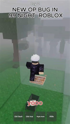 new OP bug 99 night in the forset roblox #roblox #99nightsintheforest #99nights