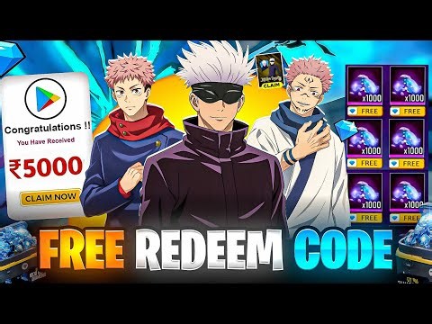 FREE REDEEM CODE (GOJO BUNDLE) | FREE REDEEM CODE APP | GOOGLE PLAY REDEEM CODE APP | REDEEM CODES