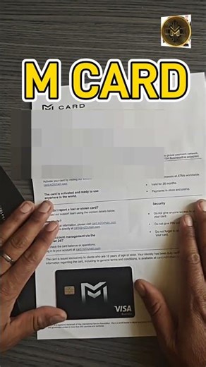 M CARD receiving and active #mcoin #metherworld #probotx #bitcoin #dp #metadex