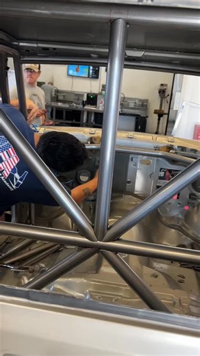 Working on the truck cab project, which teaches our students skills they can use in the #aerospace industry when building fuel delivery systems in rockets. #fabrication #metalfabrication #welding #offroad | American Fabrication Academy