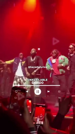 Davido ft Musa Keys - Unavailable (Lyrics) | Afrobeats