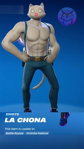 New La Chona Emote! #fortnite #fortniteemotes #gaming #shorts #fyp #foryou