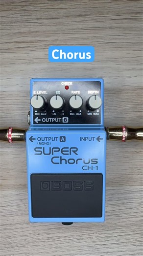 Boss CH-1 super chorus #test #guitarpedals #boss
