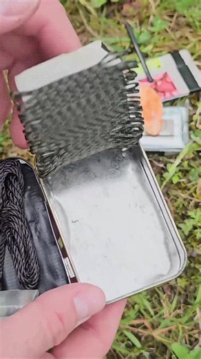 3 days surviving the wild with my Altoids tin survival kit #survival #outdoors #selfreliance #camping | Survival Life