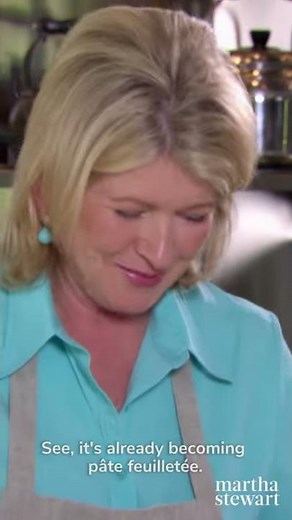 Martha Stewart’s Flaky Puff Pastry Has 729 Layers, and Yours Can Too | Martha Bakes | #Shorts