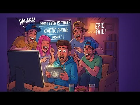 MARI MENGGAMBAR "GARTIC PHONE"