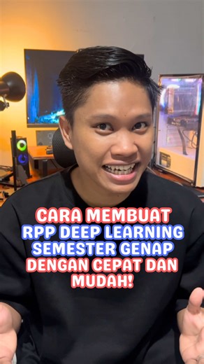 Membuat RPP Deep Learning Menggunakan AI