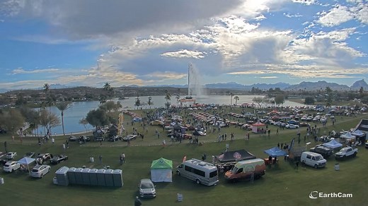 1.6K views · 35 reactions | EarthCam recently captured "The Greatest Car Show on Grass" in Fountain Hills, AZ! Cars come from all over Arizona, California, Nevada and New Mexico to participate in Concours in the Hills, which raises funds for Phoenix Children's Foundation.  | EarthCam | Facebook