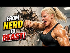 From Skinny Student to MONSTER Female Bodybuilder | Ultimate Muscle Transformation | Muscle squad