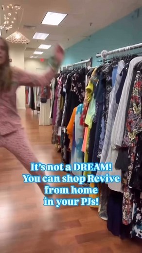 😴It’s NOT a dream! You can shop Revive from home! Visit www.reviveconsign.com | Revive