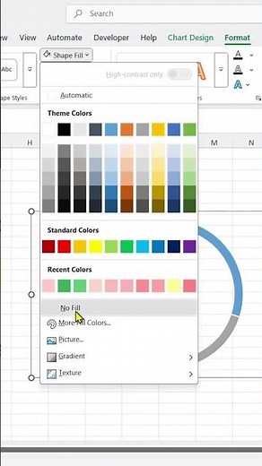 create a checkbox donut chart in excel sheet 👍😎#excel