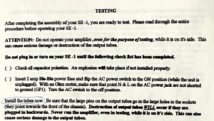 AES SE-1: Schematic and Info