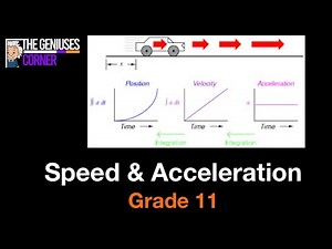 Grade 11 Physical Sciences | Speed & Acceleration Explained