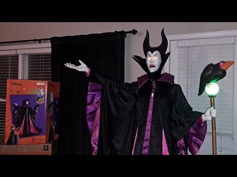 Home Depot 2025 MALEFICENT Animatronic Life Size Prop - Epic Halloween Decor