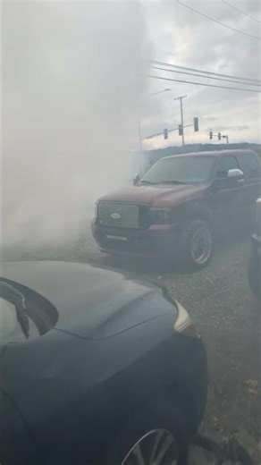 Tuned 2019 L5P Duramax Massive Burnout!