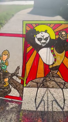 Beware Ogre Sign - Shrek - Dreamworks - 8x10 Acrylic Faux Stained Glass - Etsy