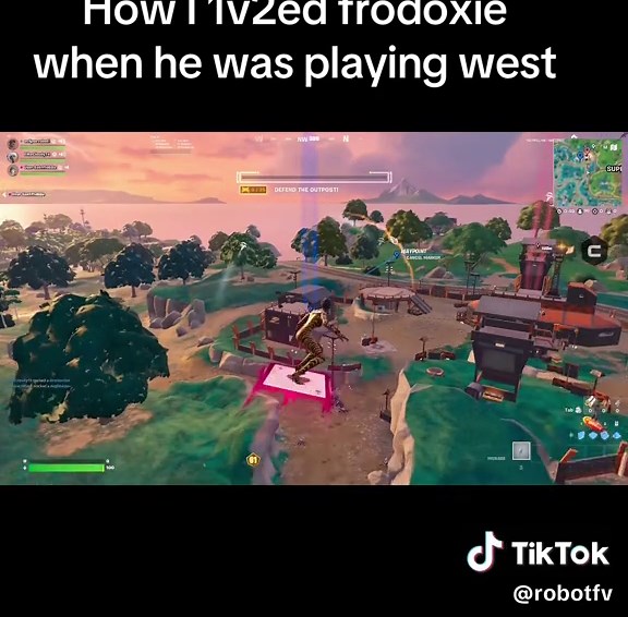 Epic 1v2 Fortnite Gameplay Against Frodoxie