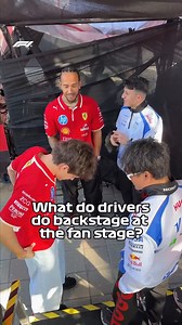Going backstage always delivers the content 👀 #F1 #ChineseGP | F1