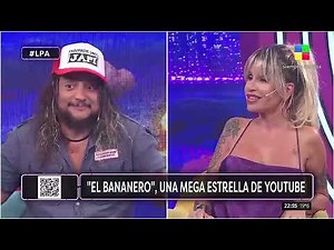 📺 El Bananero habló de todo con Florencia Peña: sus seguidores, proyectos y su costado sensible