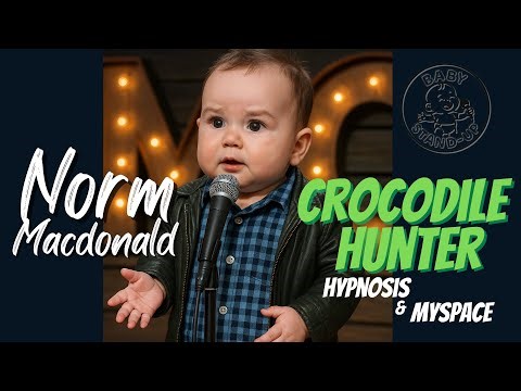 Baby Norm Macdonald stand-up | Crocodile Hunter & Hypnosis