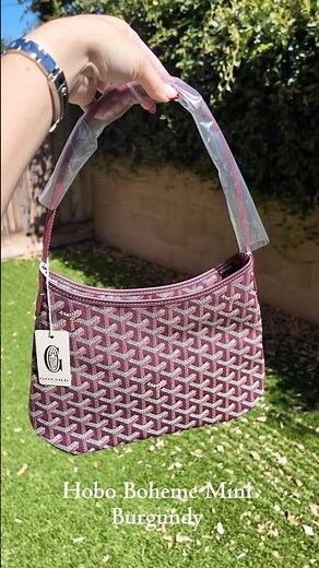 GOYARD UNBOXING FT. NEW MINI BOHEME ✨ #unboxing #goyard