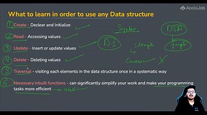 91 What to learn in any Data Structures