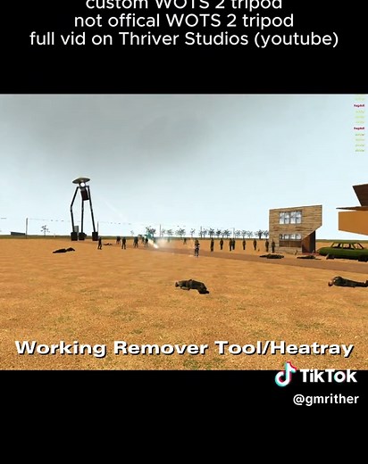 Exploring WOTS 2 Tripod in Garry's Mod