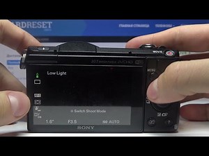 Sony Alpha A5000 - How to Change Shooting Mode?