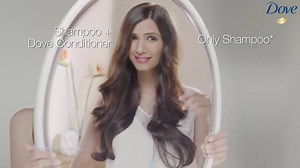 Do you Know Shampoos give your Hair only 50% Care, Dove Conditioners provide 100% Care for Frizz protected hair. | Dove