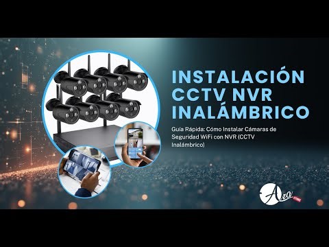 Cómo Instalar Cámaras de Seguridad NVR Inalámbricas con Tuya Smart | Guía Fácil y Rápida