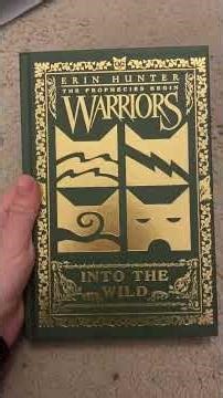 The warrior cats into the wild deluxe edition thingy