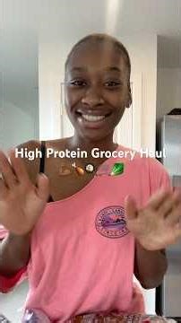 HIGH PROTEIN GROCERY HAUL | MEALS #groceryshopping #highprotein #healthyeating