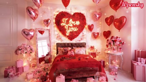 12 Pcs Heart Balloons, 18 inch Pink Heart Shaped Balloons, Big Helium Balloon,Love Foil Balloon for Wedding Baby Shower Anniversary Backdrop Valentine Party Decoration