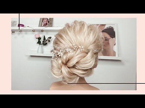 Brautfrisur selber machen / Hochsteckfrisur / Bridal Hairstyle tutorial